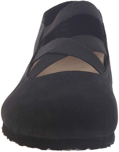 Birkenstock Women's Santa Ana Black Nubuck EU Size: 40 - US Size: 9/9.5 Narrow in Saudi Arabia