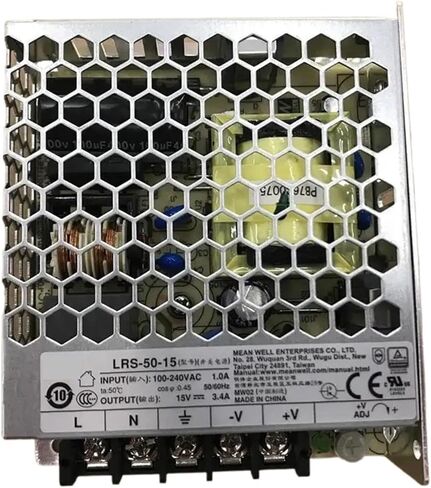 LRS-50-15 تحويل التيار الكهربائي 50 واط مصدر طاقة أحادي الإخراج lrs-50-15 in Kuwait