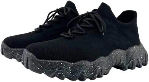 Women's Slip On Walking Shoes Running Comfortable Tennis Breathable Non Slip Athletic Gym Workout Cross Training Fashion Sneakers in Saudi Arabia