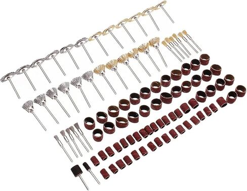 98pcs Multi Rotary Tool Accessories Set Grinding Polishing Abrasive Sanding Drum Kit Automotive Wood Metal Polishing & Sanding in Saudi Arabia