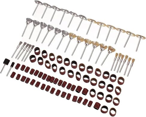 98pcs Multi Rotary Tool Accessories Set Grinding Polishing Abrasive Sanding Drum Kit Automotive Wood Metal Polishing & Sanding in Saudi Arabia