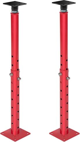 Floor Joist Jack, 19"- 36"(1'7"-3) Height Range Adjustable Floor Joist Jack House Jack Post,Telescoping Jack for Temporary Support for Leveling,4400 lbs Height Capacity(Each)-4Pack in Saudi Arabia
