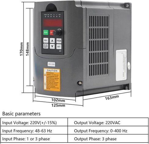 220 فولت/380 فولت 2.2KW ER20 محرك المغزل لتبريد المياه 2.2kw VFD/محرك تردد العاكس (محمل كروي فولاذي، 380 فولت) in Kuwait
