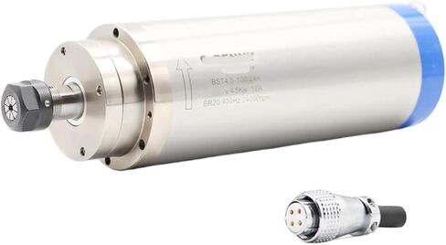 Spindle motor 380v/220v 4.5KW ER20 water-cooled 4 bearings(220V) in Saudi Arabia