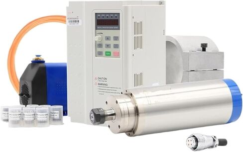 3.2KW ER20 مغزل النجارة 3.7KW VFD 100 مم قوس مضخة 75 وات (محمل فولاذي، 220 فولت) in Saudi Arabia