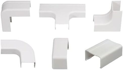 0E-125CPW 1-1/4" X 3/4" Combo Pack White (2 of All connectors Except Drop Ceiling) in Saudi Arabia