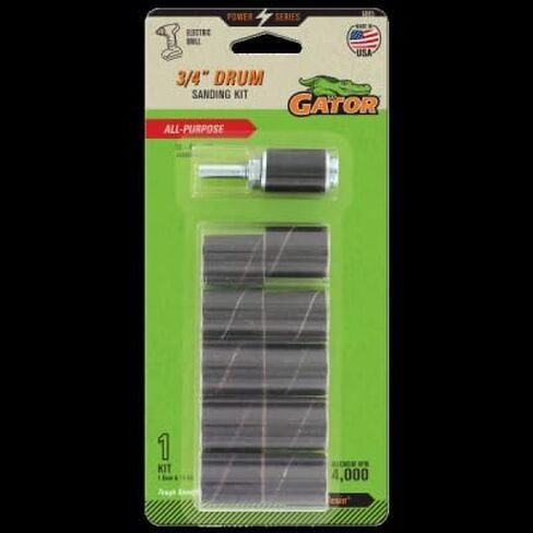 مجموعة أدوات الصنفرة للطبل من Gator 6095GA، 0.75 × 1 بوصة، 10 قطع. - الكمية 5 in Kuwait