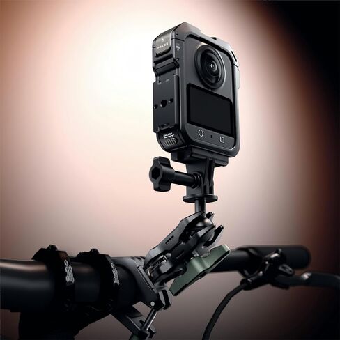 Tilta Camera Cage Horizontal Mounting Kit Compatible with DJI Osmo 360 | Quick Release | 1/4"-20 Mounts | Cold Shoe & Strap Slot | Lightweight Magnesium Alloy Frame – Black in Kuwait