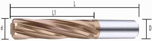 6-Flute Carbide Spiral Reamer 1/2/3/4/5-12mm Chuck Tool, H7 Coated CNC Machine Drill Bit 1pc(7.0mm) in Saudi Arabia