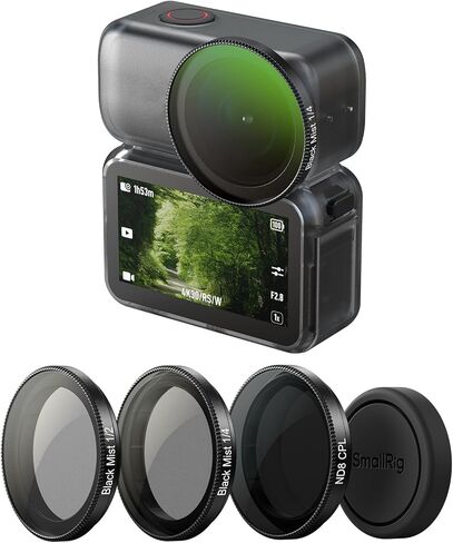 مرشح توقف SmallRig Nano VND 1-5 لـ DJI Osmo Nano، مرشح ND2-ND32 متغير، مرشحات ND قابلة للتعديل، مصنوع من زجاج بصري عالي الدقة متعدد الطبقات، يتضمن حقيبة تخزين in Saudi Arabia
