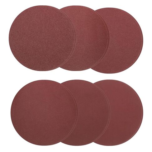 uxcell 30pcs 8-Inch PSA Sanding Discs, 60/80/100/120/180/240 Grits Aluminum Oxide Self Adhesive Stick Back Sandpapers Round Sander Papers, Sand Auto Car Paint (5pcs of Each Grit) in Saudi Arabia