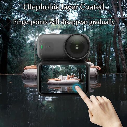 Screen Protector for DJI Osmo Nano Accessories,9H Hardness Tempered Glass, Ultra HD Bubble-Free Tempered Film Kit Scratchproof Oilproof（3 Pack in Kuwait