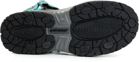 Northside Women's Seaview Sandal, Gray/Aqua, 6 M US in Saudi Arabia