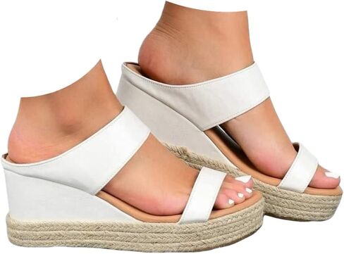 Platform Wedge Sandals For Women 2026,Dressy Summer Orthopedic Slippers Open Toe Breathable Arch Support Sandals Casual Comfortable Breathable Boho Slip On Thick Sole Flat Shoe in Saudi Arabia