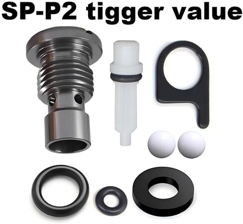 NV45AB2 Parts 883901 Feeder, 877761 Feeder Spring, 877825 Feeder Shaft, 878152 Feed Piston, SP-P2 Trigger Valve – Compatible with Hitachi & Metabo HPT NV45AB2/NV45AB2S Roofing Nailers Replacement in Saudi Arabia
