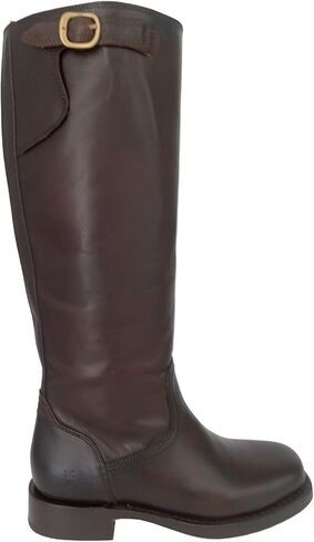 Frye Campus Low Heel Tall Riding Boot for Women, Elegant Leather Knee-High Design, Comfortable Equestrian Style Footwear in Saudi Arabia