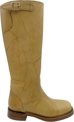 Frye Campus Low Heel Tall Riding Boot for Women, Elegant Leather Knee-High Design, Comfortable Equestrian Style Footwear in Saudi Arabia