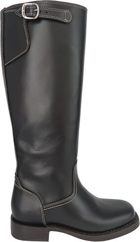 Frye Campus Low Heel Tall Riding Boot for Women, Elegant Leather Knee-High Design, Comfortable Equestrian Style Footwear in Saudi Arabia