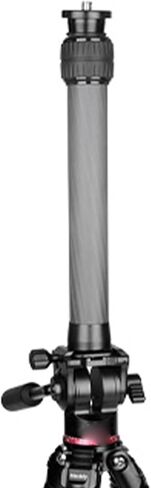 Yunseity Carbon Fiber Tripod Extension Pole, 32mm Tube Two Section Center Column Extension Rod with 1 4 and 3 8 Inch Adapter, for DSLR Cameras Camcorders Stabilizers in Saudi Arabia