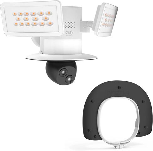 غطاء واقي من الشمس للاستخدام الخارجي متوافق مع كاميرا الأمان eufy Floodlight E340، مادة ABS مقاومة للطقس ومضادة للمطر وحماية ضد الثلوج in Saudi Arabia
