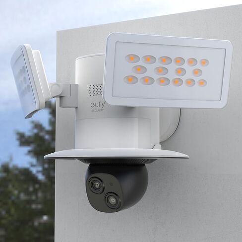 غطاء واقي من الشمس للاستخدام الخارجي متوافق مع كاميرا الأمان eufy Floodlight E340، مادة ABS مقاومة للطقس ومضادة للمطر وحماية ضد الثلوج in Saudi Arabia