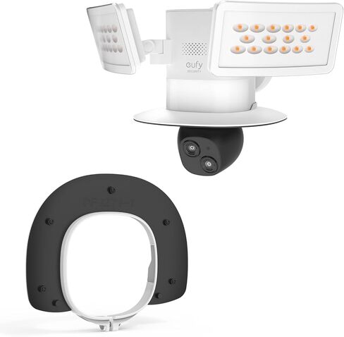 غطاء واقي من الشمس للاستخدام الخارجي متوافق مع كاميرا الأمان eufy Floodlight E340، مادة ABS مقاومة للطقس ومضادة للمطر وحماية ضد الثلوج in Saudi Arabia