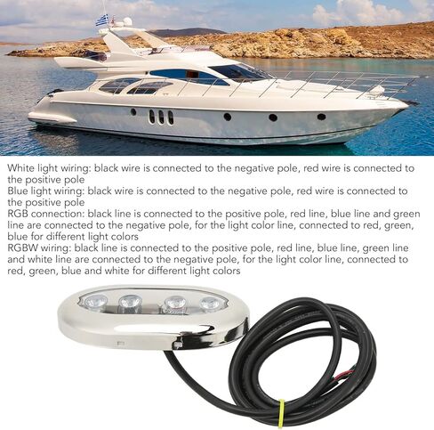 Marine Underwater LED Light Ultra Bright Universal Fit for Boat Yacht Waterside (Blue Light) in Saudi Arabia