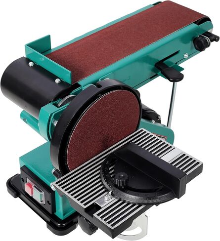 4" x 36" Belt Sander with 6" Disc Sander – Heavy Duty Polisher Grinder, 120V/60Hz, High-Torque Motor, Woodworking & Metal Sanding Station in Saudi Arabia