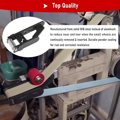 5 Sizes Small Wheel & Holder Kit for Belt Grinder 2×72 Knife Grinders Knife Making Belt Grinder, 5 pcs Small Wheel Includes 1/2″, 5/8″, 3/4″, 7/8″, 1″ in Saudi Arabia