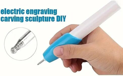 Power Rotary Tools – Cordless Mini Electric Carving Pen for Precision Engraving, Lightweight DIY Craft Tool, Plastic Battery-Powered Engraving Pen in Saudi Arabia
