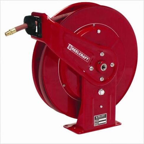 Reelcraft 7670 OLP Heavy Duty Spring Retractable Hose Reel, 3/8" x 70', 300 Psi, Air/Water Hose Included in Saudi Arabia