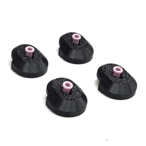 4 Packs AMS Lite Inlet Ceramic Ring Protector for Bambu Lab A1/A1 Mini, Wear-Resistant, Durable, Easy Install Bambu Lab 3D Printer Accessories A1/A1 Mini Series (AMS lite Protector-Yellow) in Kuwait