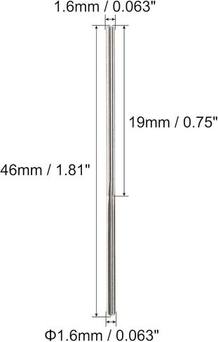 Chucking Reamer, 1.6mm C3/K10 Tungsten Carbide H7 Accuracy Lathe Machine Reamer 4 Straight Flutes Milling Cutter in Saudi Arabia