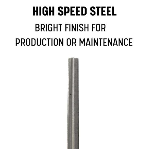 Drill America DWRRTP6 T High Speed Steel Straight Shank Straight Flute Chucking Reamer (Pack of 6), DWR Series in Saudi Arabia