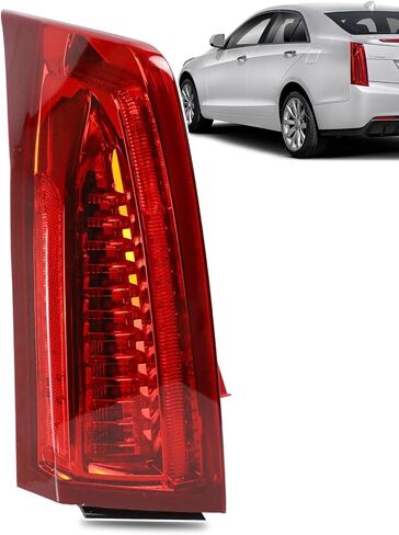 مجموعة LED Tail Light Assembly متوافقة مع 2013-2018 Cadillac ATS اليسار من جانب السائق الخلفي استبدال 84081571 in Saudi Arabia