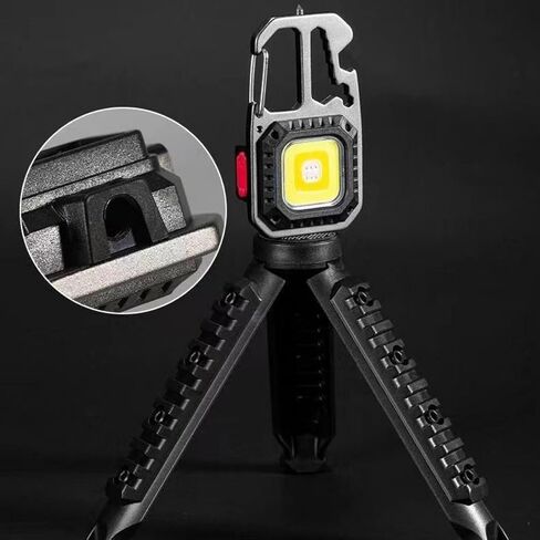 2pcs Portable Camp Stand Adjustable Height Camping Flashlight Tripod Working Light Bracket for Outdoor Activity in Saudi Arabia
