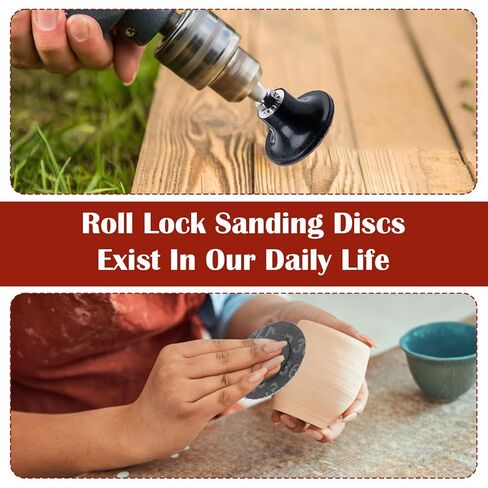 150 Pieces 2 Inch Sanding Discs 36 Grit Roll Lock Die Grinder for Die Grinder Surface Prep Sanding Disc for Surface Prep Strip Grind Polish Finish Burr Rust Paint Removal Red in Saudi Arabia