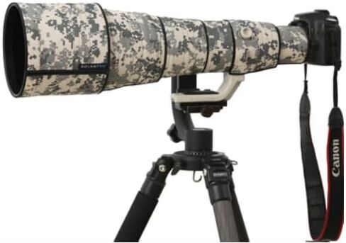 ROLANPRO Camouflage Lens Cover for Canon EF 600mm F/4 L is II USM Raincover Lens Protection Sleeve Case-#36 Jungle camo Waterproof in Saudi Arabia