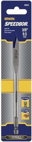 Irwin Speedbor 88806 3/8" Speedbor® 2000 لقمة ثقب الخشب المسطح ذات الطول القياسي in Kuwait