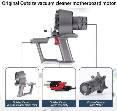 ملحقات المحرك. متوافق مع مكنسة Dyson Outsize SV16 SV29 الكهربائية - الدقة - جزء استبدال محرك اللوحة الأم المصمم هندسيًا in Kuwait