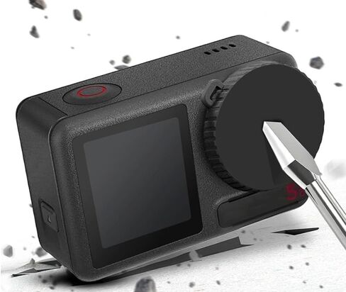 Silicone Lens Cap for DJI Osmo Action 6,Lens Cover from Crack Bumps Dust Scratch When Not Using（2PCS） in Saudi Arabia