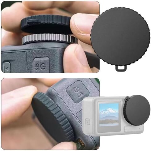 Silicone Lens Cap for DJI Osmo Action 6,Lens Cover from Crack Bumps Dust Scratch When Not Using（2PCS） in Saudi Arabia