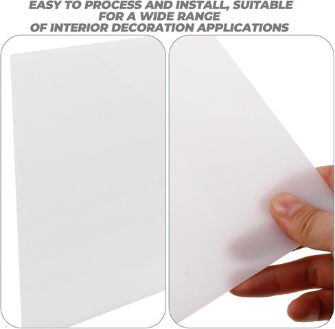 Light Diffuser Acrylic Panel for Ceiling Lighting Semi-transparent Diffuser Plate for Even Led Illumination Easy to Install for Decor in Saudi Arabia