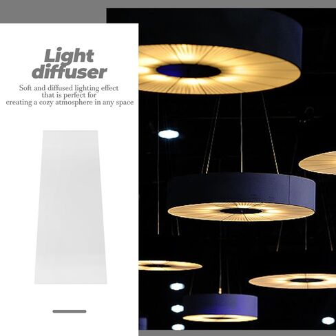 Light Diffuser Acrylic Panel for Ceiling Lighting Semi-transparent Diffuser Plate for Even Led Illumination Easy to Install for Decor in Saudi Arabia