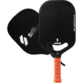 Pickleball Paddle with Aero Throat, 3K T700 Carbon Fiber Pickle Paddle with 16mm Power Honeycomb Core, Thermoformed Pickleball Racket for Unmatched Control & Power in Saudi Arabia