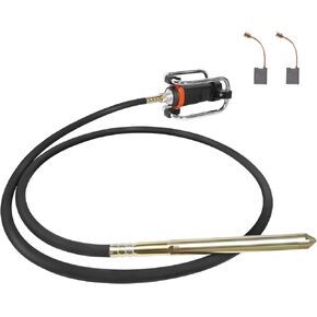 هزاز خرسانة كهربائي، 1500 وات 18000 فولت في الدقيقة، محرك نحاسي 2 حصان، اهتزاز خرسانة محمول، هزازات خرسانة كهربائية محمولة بعمود 14.75 قدم / 4.5 متر، إزالة فقاعة الهواء ومستوى الخرسانة in Kuwait