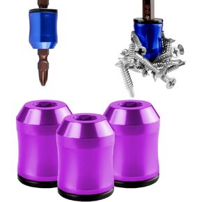 Upgrade Screwdriver Head Magnetic Ring, Screwdriver Head Magnetic Ring Screw Holder with Anti-Slip Design Removable Coil, for Drill Tools Household Repairs Mechanics Carpenters (3, Mix) in Saudi Arabia