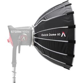 Aputure Quick Dome 60 حامل بوينز دائري 24 بوصة سوفت بوكس ​​مع تصميم سريع التحرير، وانتشار، وشبكة تحكم في الضوء، وحقيبة حمل in Kuwait