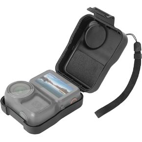 Travel Case for DJI Osmo Nano Accessories, Mini Hard Shell Osmo Nano Lens Screen Protective Cases, Compact, Portable, Waterproof, for Travel Outdoor Activities Storage, with Wrist Strap (Black) in Kuwait