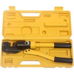 قاطع حديد التسليح اليدوي الهيدروليكي 13 طن، أداة قطع قضيب فولاذي محمولة باليد تصل إلى 22 مم (7/8 بوصة) مع صندوق تخزين، شديدة التحمل للبناء، كهربائية in Kuwait